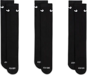 Шкарпетки Nike EVERYDAY PLUS CUSHIONED 3PR чорні (3 пари) SX6888-010
