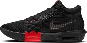 Кросівки баскетбольні Nike LEBRON WITNESS VIII чорно-червоні FB2239-005