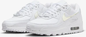 Кроссовки женские Nike AIR MAX 90 бело-серебряные FV0949-100