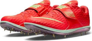 Кросівки для стрибків Nike ZOOM HIGH JUMP ELITE червоно-салатові FZ9636-600