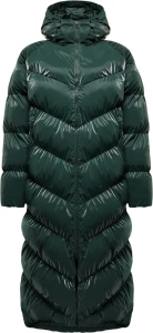 Куртка жіноча Nike WINDPUFFER THERMA-FIT LOOSE HOODED SHINE PARKA темно-зелена FV7827-338