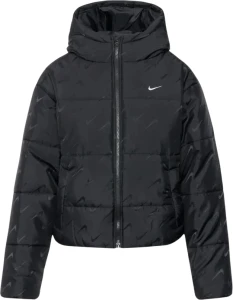 Куртка женская Nike SPORTSWEAR CLASSIC THERMA-FIT LOOSE PUFFER JACKET черная FV7941-010