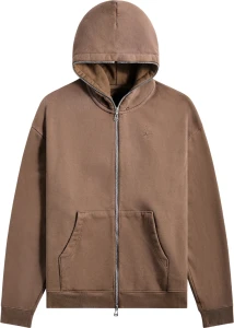 Толстовка Nike AIR JORDAN X TRAVIS SCOTT FULL-ZIP HOODIE 'PALOMINO' коричнева DZ5500-275
