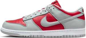 Кросівки Nike DUNK LOW червоно-сірі FQ6965-600