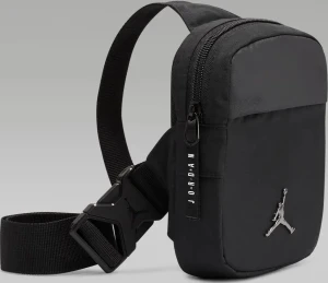 Сумка через плечо Nike JORDAN AIRBORNE HIP BAG черная 7A0747-023