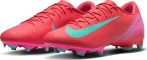 Бутсы Nike MERCURIAL ZOOM VAPOR 16 ACADEMY FG/MG красно-розово-бирюзовые FQ8374-800