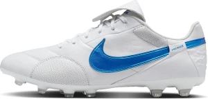 Бутсы Nike PREMIER III FG бело-синие HM0265-103