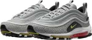 Кроссовки Nike AIR MAX 97 KISS MY AIRS серо-лаймово-красные FD9754-001