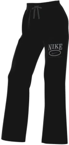 Спортивні штани жіночі Nike SPORTSWEAR CLUB FLEECE MID-RISE WIDE-LEG GRAPHIC PANTS чорні HJ0869-010