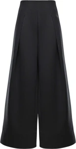 Спортивные штаны женские Nike SPORTSWEAR TECH FLEECE HIGH-WAISTED PLEATED PANTS черные FV8052-010