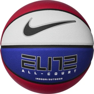 Баскетбольний м'яч Nike ELITE ALL COURT 8P 2.0 DEFLATED синьо-червоно-білий Розмір 7 N.100.4088.619.07