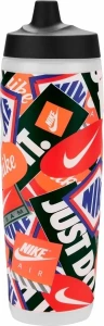 Пляшка для води Nike REFUEL BOTTLE 24 OZ 709 мл біло-червоно-оранжево-синя N.100.9956.918.24