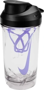 Бутылка для воды Nike TR RECHARGE SHAKER BOTTLE 16 OZ 473 мл фиолетовая N.101.2242.917.16