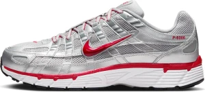 Кроссовки Nike P-6000 серебряно-красные CD6404-024