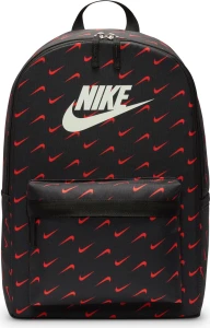 Рюкзак Nike HERITAGE BACKPACK SWOOSH DROP 25L черно-красный HF6995-010