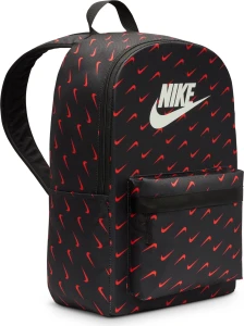 Рюкзак Nike HERITAGE BACKPACK SWOOSH DROP 25L черно-красный HF6995-010