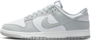 Кроссовки Nike DUNK LOW RETRO серо-белые HF5441-105