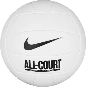 Волейбольный мяч Nike ALL COURT VOLLEYBALL DEFLATED белый Размер 5 N.100.9072.132.05