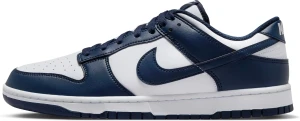 Кроссовки Nike DUNK LOW RETRO темно-сине-белые HF5441-107