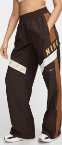 Спортивные штаны женские Nike SPORTSWEAR HIGH-WAISTED коричнево-белые HF5957-220