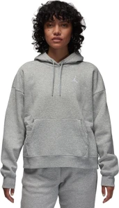 Худи женское Nike JORDAN BROOKLYN FLEECE серое FN4488-063