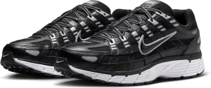 Кроссовки Nike P-6000 черно-серебряные CD6404-026