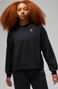 Світшот жіночий Nike JORDAN BROOKLYN FLEECE CREWNECK чорний FN4491-010
