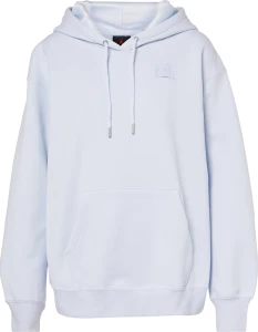 Худи женское Nike JORDAN FLIGHT FLEECE SATIN-LINED PULLOVER HOODIE светло-серое FV7050-085