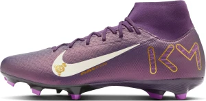 Бутси Nike MERCURIAL ZOOM SUPERFLY 10 ACADEMY KYLIAN MBAPPÉ FG/MG темно-фіолетові HJ7309-500