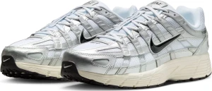 Кроссовки Nike P-6000 серебряно-белые CD6404-105