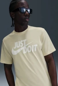 Футболка Nike JUST DO IT SWOOSH бежевая AR5006-229