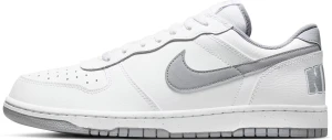 Кроссовки Nike BIG LOW бело-серые 355152-106