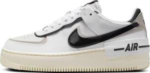 Кроссовки женские Nike AIR FORCE 1 SHADOW бело-серо-черные DZ1847-110