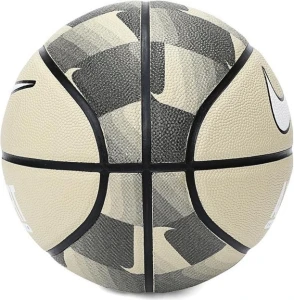 Баскетбольний м'яч Nike EVERYDAY ALL COURT 8P GRAPHIC DEFLATED бежево-чорний Розмір 7 N.100.4370.703.07