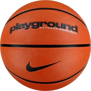 Баскетбольний м'яч Nike EVERYDAY PLAYGROUND 8P GRAPHIC DEFLATED оранжево-чорний Розмір 7 N.100.4371.811.07