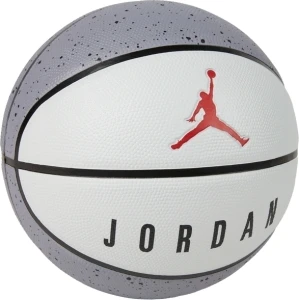 Баскетбольний м'яч Nike JORDAN PLAYGROUND 2.0 8P DEFLATED біло-сіро-червоний Розмір 6 J.100.8255.049.06
