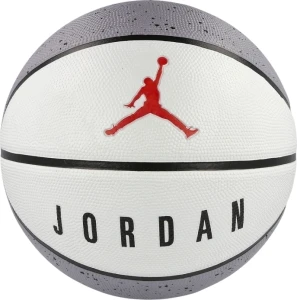 Баскетбольний м'яч Nike JORDAN PLAYGROUND 2.0 8P DEFLATED біло-сіро-червоний Розмір 7 J.100.8255.049.07
