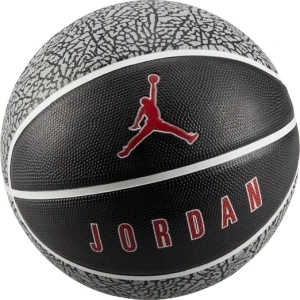 Баскетбольний м'яч Nike JORDAN PLAYGROUND 2.0 8P DEFLATED чорно-сіро-червоний Розмір 5 J.100.8255.055.05