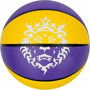 Баскетбольний м'яч Nike PLAYGROUND 2.0 8P L JAMES DEFLATED фіолетово-жовтий Розмір 7 N.100.4372.575.07