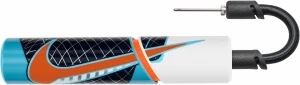 Насос Nike ESSENTIAL BALL PUMP біло-блакитно-помаранчевий N.000.1384.430.NS