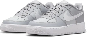 Кроссовки подростковые Nike AIR FORCE 1 (GS) серые FV5948-005