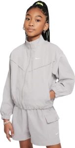 Куртка підліткова Nike SPORTSWEAR OVERSIZED LIGHTWEIGHT JACKET світло-сіра FZ5557-009