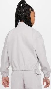 Куртка підліткова Nike SPORTSWEAR OVERSIZED LIGHTWEIGHT JACKET світло-сіра FZ5557-009