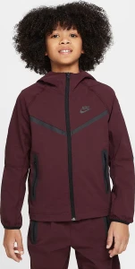 Толстовка підліткова Nike TECH WOVEN бордова HQ8911-652