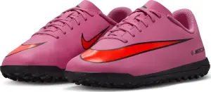 Сороконіжки (шиповки) дитячі Nike JR MERCURIAL VAPOR 16 CLUB TF рожево-червоні FQ8287-600