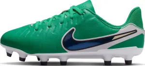 Бутси дитячі Nike JR TIEMPO LEGEND 10 ACADEMY FG/MG LV8 зелено-білі HJ7190-300