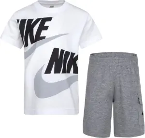 Комплект летний детский Nike CARGO бело-серый 86J213-GEH