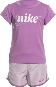 Комплект літній дитячий Nike ESSENTIALS TEMPO фіолетово-світло-фіолетовий 36M607-P6I