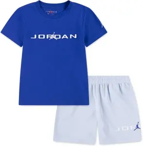 Комплект літній дитячий Nike JORDAN BASELINE синьо-блакитний 85D676-U3C