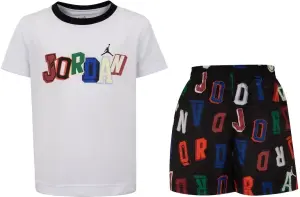 Комплект літній дитячий Nike JORDAN COURT OF LEGENDS біло-чорний 85D705-023